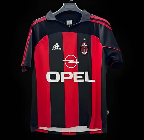 Retro 01/02 AC Milan Home Jersey