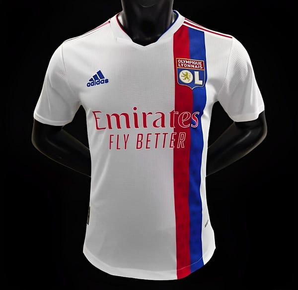 Player Version 21/22 Olympique Lyonnais Lyon Home Jersey