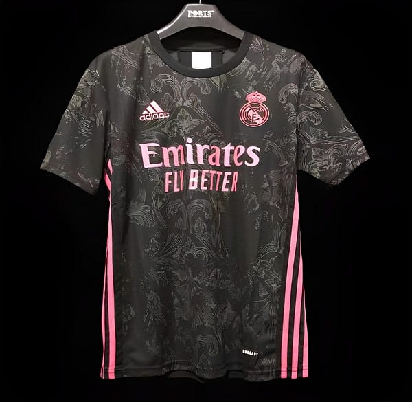 Retro 20/21 Real Madrid Third Black Jersey