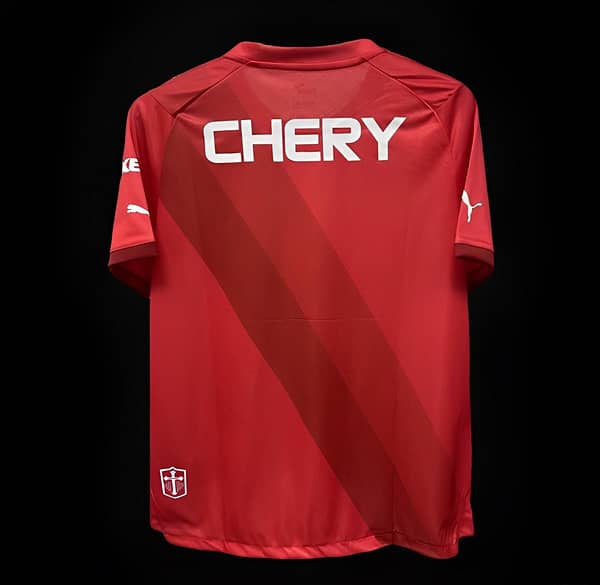 24/25 CD Universidad Catolica Away Red Jersey - Image 2