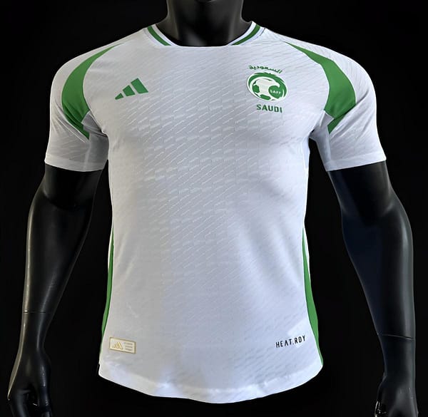 Player Version 2024 Saudi Arabia Away White Jersey