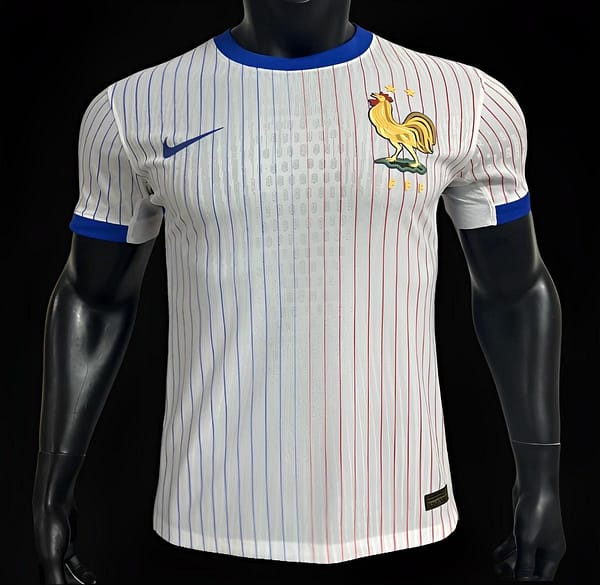 Player Version 2024 France Away White Jersey