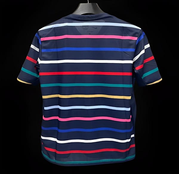 2024 France Training Mixed Color Stripe Jersey - Image 2