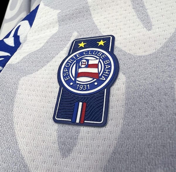 23/24 Bahia White Pre-Match Training Jersey - Image 8