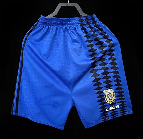 Retro 1994 Argentina Away Blue Shorts