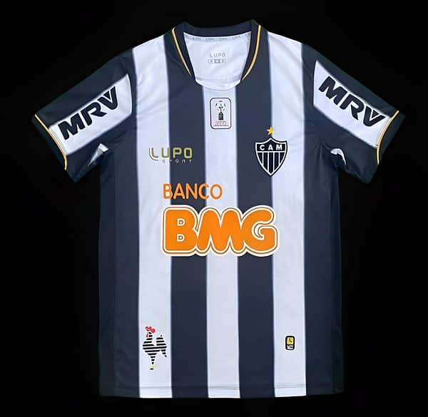 Retro13/14 Atletico Mineiro Home Jersey With Chest Patch