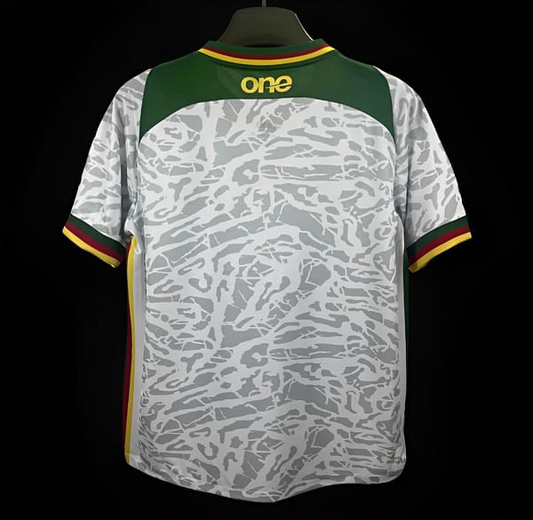 2024 cameroon White Pre-Match Training Jersey - Image 2