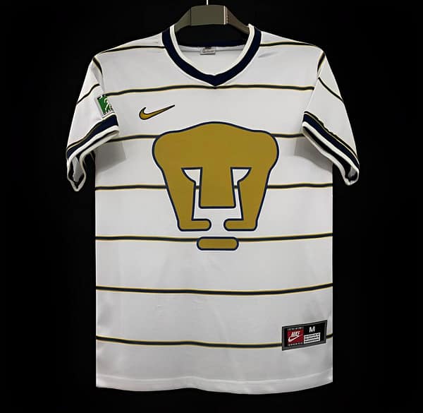 Retro 97/98 Pumas UNAM Away White Jersey