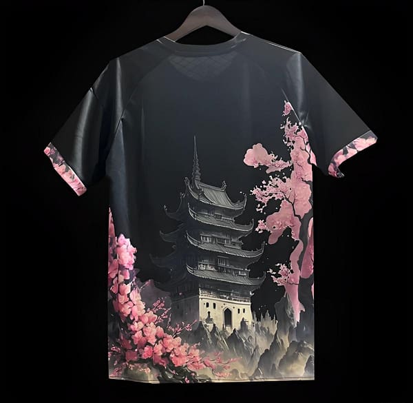 2024 Japan Pink/Black Dragon Special Jersey - Image 2