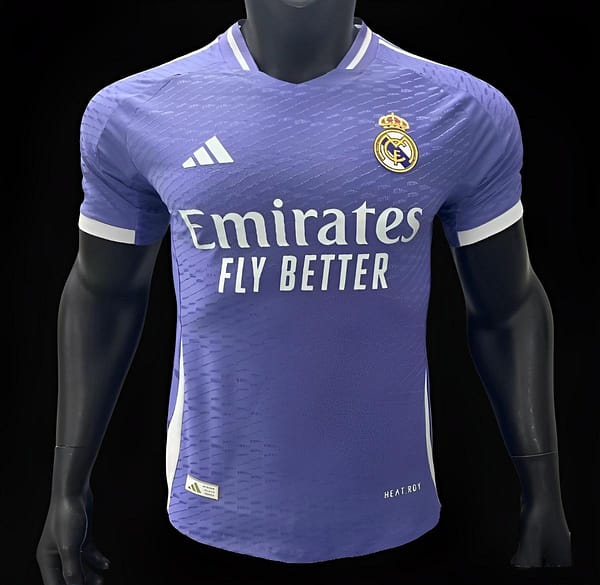 Player Version 24/25 Real Madrid Away Purple Jersey