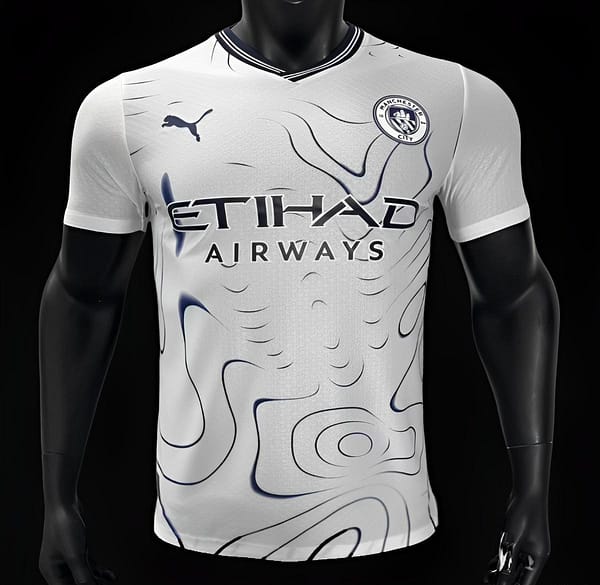Player Version 24/25 Manchester City Away White Jersey