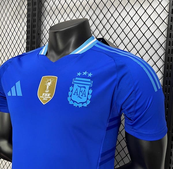 Player Version 2024 Argentina Away Blue Jersey - Image 4