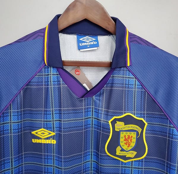 Retro 1994/96 Scotland Home Jersey - Image 3
