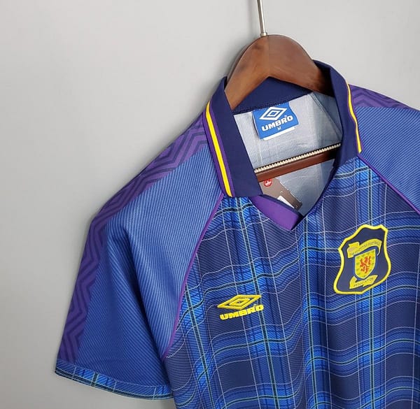 Retro 1994/96 Scotland Home Jersey - Image 6