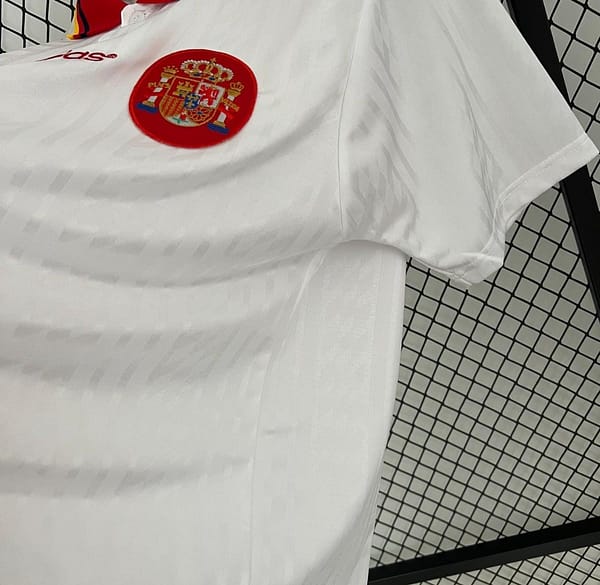 Retro 1994 Spain Away White Jersey - Image 7