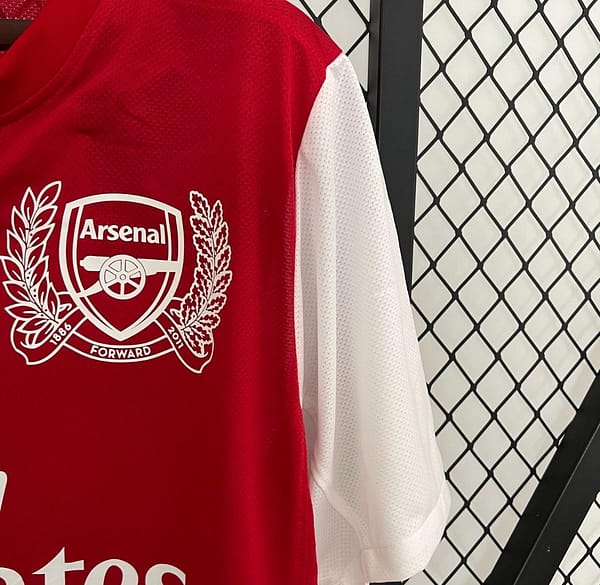 Retro Arsenal 11/12 Home 125th Anniversary Jersey - Image 7