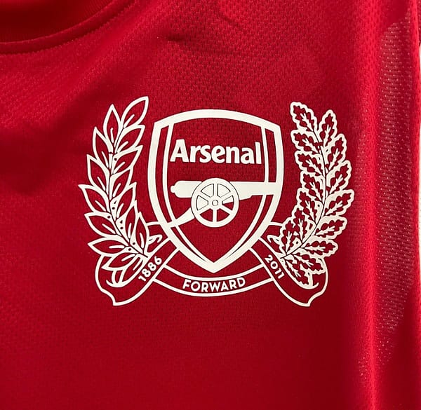 Retro Arsenal 11/12 Home 125th Anniversary Jersey - Image 8