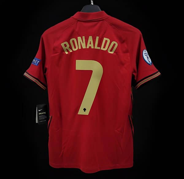 Retro 2020 Portugal Home Jersey - Image 2