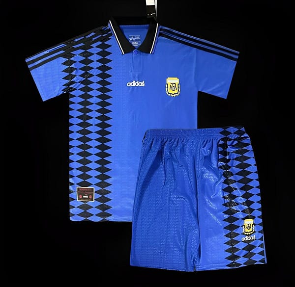 Retro Kids 1994 Argentina Away Jersey