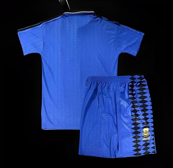 Retro Kids 1994 Argentina Away Jersey - Image 2