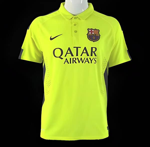 Retro 14/15 Barcelona Third Green Jersey