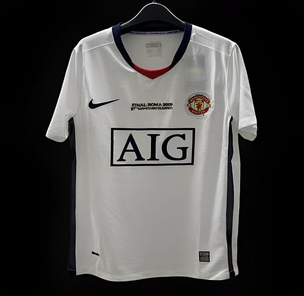 Retro 07/08 Manchester United Away White Jersey