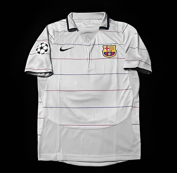 Retro 03/04 Barcelona Away Jersey
