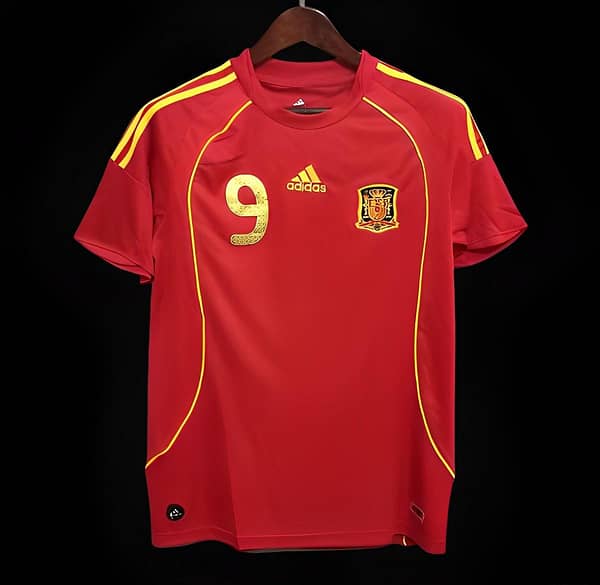 Retro 2008 Spain Home Jersey
