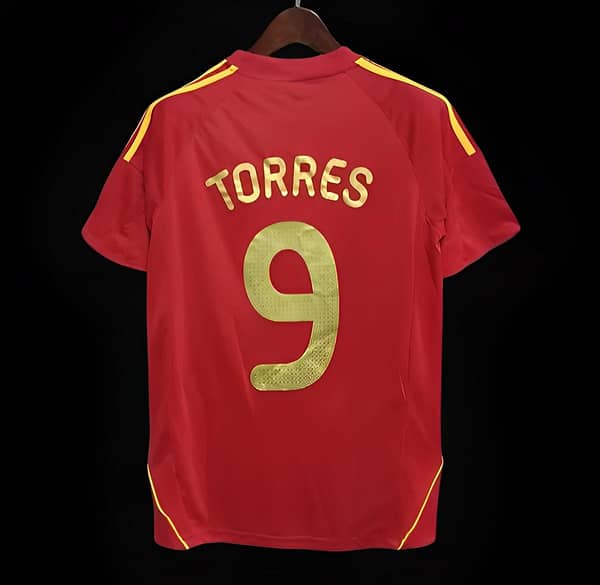Retro 2008 Spain Home Jersey - Image 2