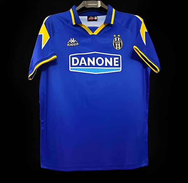 Retro 94/95 Juventus Away Blue Jersey
