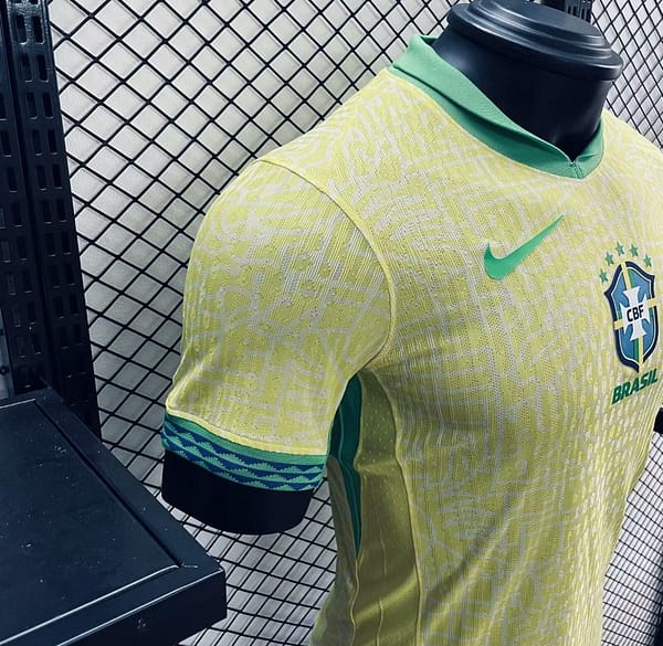 Player Version 2024 Brazil Home Jersey - Image 9