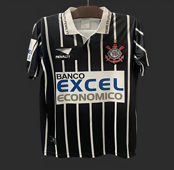 Retro 97/98 Corinthians Away Black Jersey