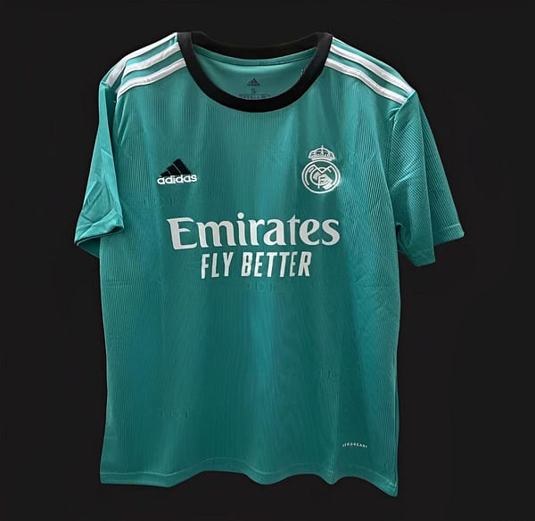 Retro 21/22 Real Madrid Third Green Jersey