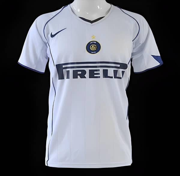 Retro 04/05 Inter Milan Away White Jersey