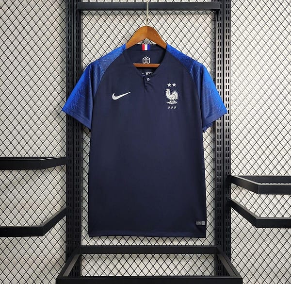 Retro 2018 France Home Jersey