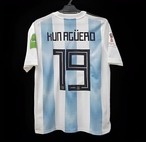 Retro 2018 Argentina Home Jersey - Image 2