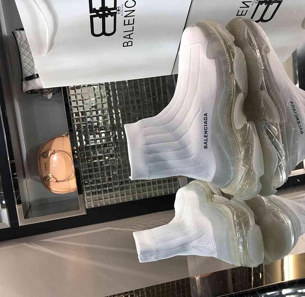 Men/Women Balenciaga Speed White Sneaker Item 6380330 - Image 2
