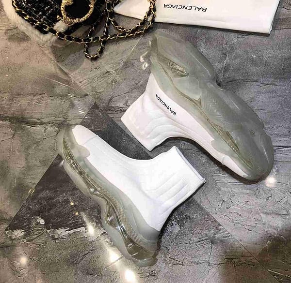 Men/Women Balenciaga Speed White Sneaker Item 6380330 - Image 3