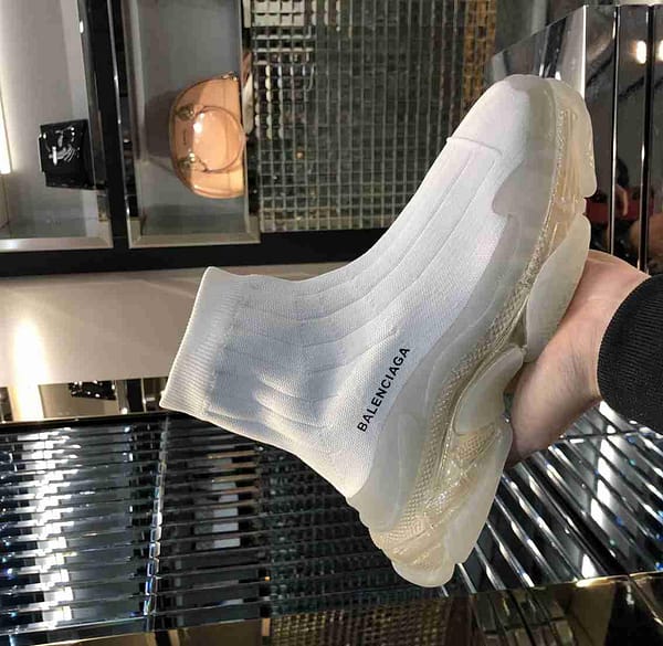 Men/Women Balenciaga Speed White Sneaker Item 6380330 - Image 8