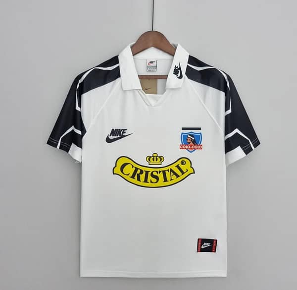 Retro 1995 Colo Colo home Soccer Jersey