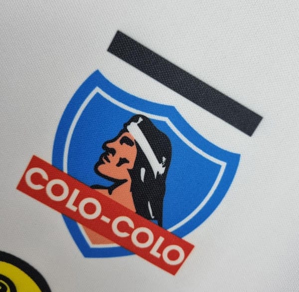 Retro 1995 Colo Colo home Soccer Jersey - Image 7