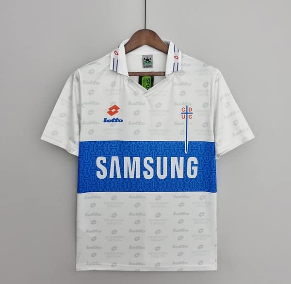 Retro 1996 Deportivo Universidad Católica Third away Soccer Jersey