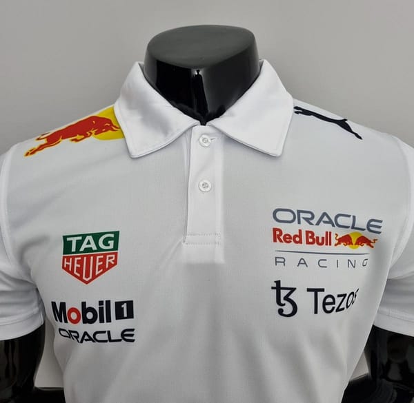 2022 F1 Formula One; Red Bull POLO White - Image 4