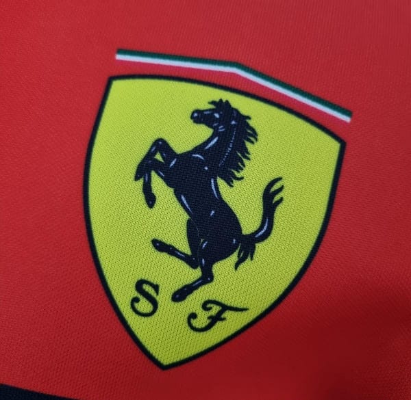 2022 F1 Formula One; Ferrari racing suit crew neck red 55 - Image 8
