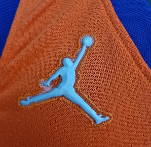 75th Anniversary BOOKER#1 Phoenix Suns Jordan Theme Orange NBA Jersey - Image 8