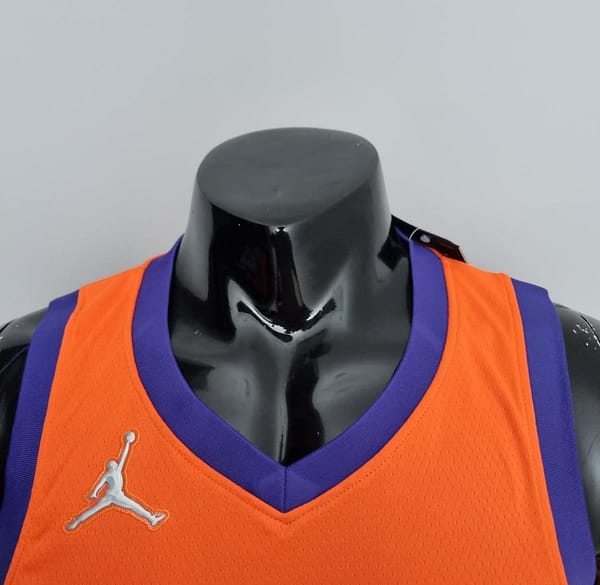 75th Anniversary NASH#13 Phoenix Suns Jordan Theme Orange NBA Jersey - Image 7