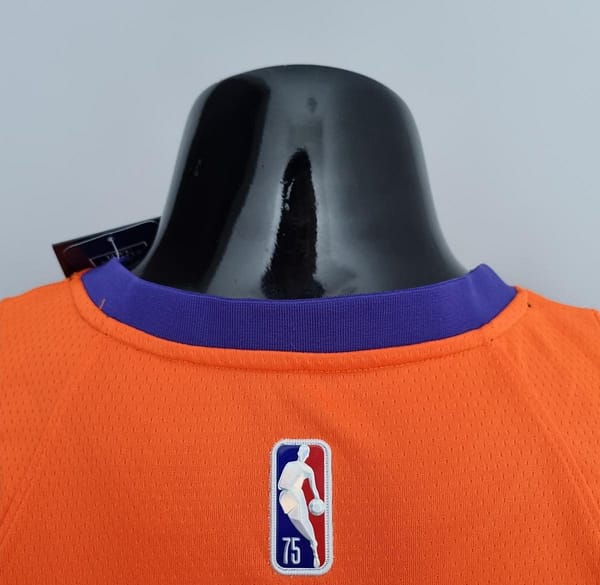 75th Anniversary PAUL#3 Phoenix Suns Jordan Theme Orange NBA Jersey - Image 2