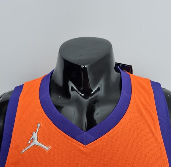 75th Anniversary PAUL#3 Phoenix Suns Jordan Theme Orange NBA Jersey - Image 7