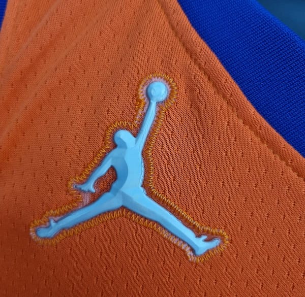 75th Anniversary AYTON#22 Phoenix Suns Jordan Theme Orange NBA Jersey - Image 4