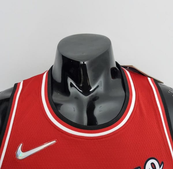 75th Anniversary 2022 Season Chicago Bulls CARUSO #6 City Edition Red NBA Jersey - Image 7